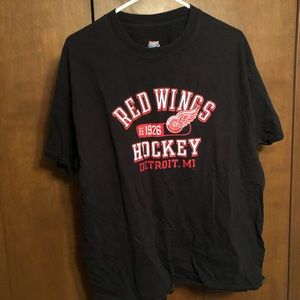 Detroit Red Wings Black XL Shirt